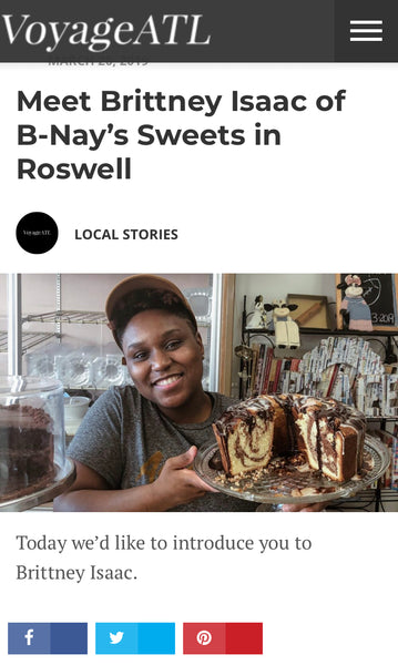 B-Nay's Sweets Featured in VoyageATL